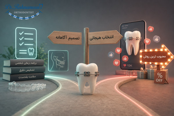 درمان ارتودنسی تصمیمی نیست که بهتر باشد صرفاً بر اساس محبوبیت یا تبلیغات انتخاب شود