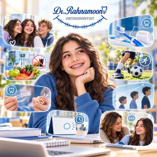 دغدغه‌های ارتودنسی در نوجوانان